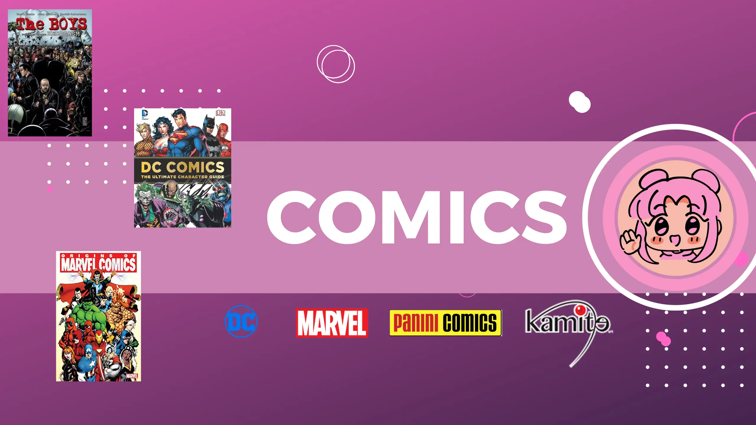 Banner principal de comics