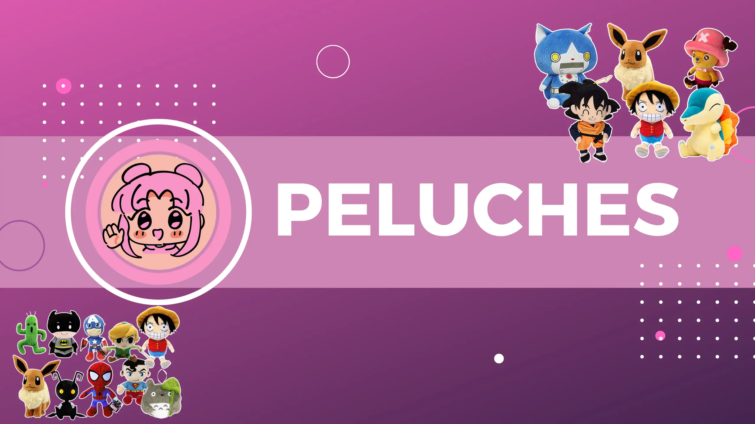 Banner principal de peluches